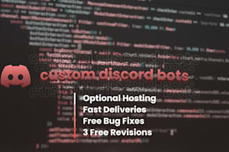 develop a custom discord bot