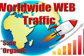 promote your website with worldwide premium traffic
