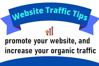 promote your website, and increase your organic traffic