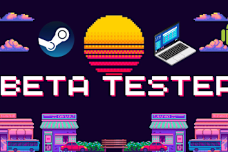 test your game or application and provide you with feedback