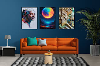 unique handcrafted wall art for homes and offices