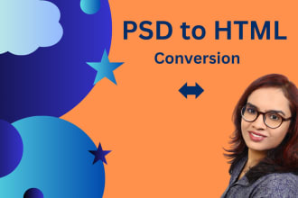 convert PSD to HTML