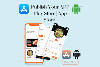 publish your app on play console, app store, and web