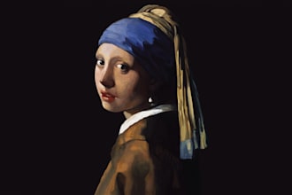 create unique realistic digital oil painting