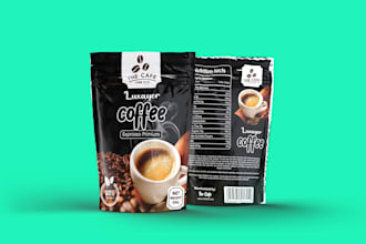 standup food pouch bags and sachet design