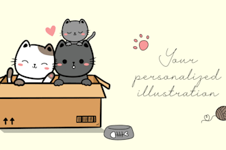 create a custom illustration for you