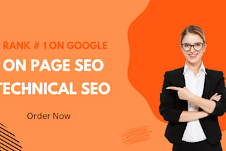 offer website onpage SEO, technical optimization