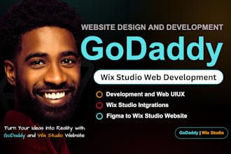 do godaddy website godaddy website redesign wix studio website webflow website