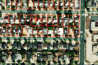 do townplanning , gis mapping,  digitizing work in arcgis