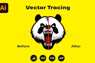do impressive adobe illustrator work, graphic design and photoshop