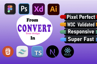 convert your  figma to next js typescript