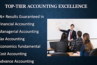 tutor you accounting economics finance and business management