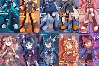 sell a sonic character for you