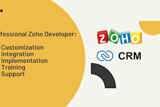 automate the workflow with zoho CRM deluge script