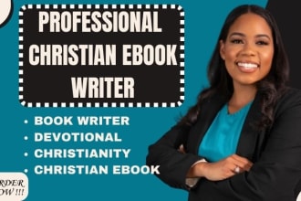 ghostwrite christian book writer christianity christian ebook devotional ebook