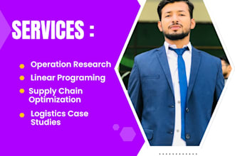 assist in operation resarch linear programing using excel solver or lingo