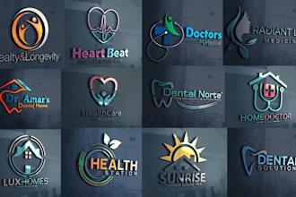 design best clinic, medical, wellness, dental, health logo
