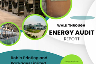 do energy audit reporting by data analysis from factories