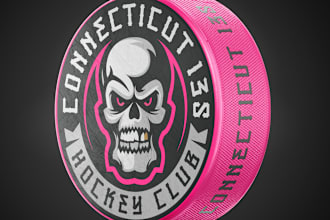 vintage skull or axes logo design unique and distinctive