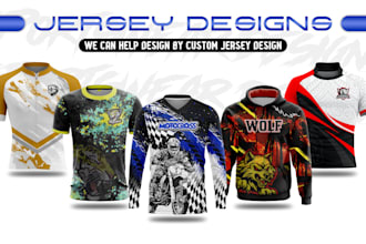 design custom sublimation jersey for esports and sports teams