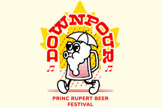 creative cartoon beer, pub, and vintage logo design