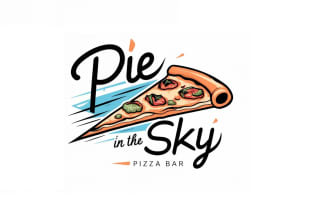 create a contemporary pizza logo design for you