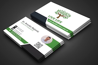 design professional and unique business card or luxury elegant real estate card