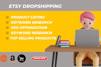 do etsy product listing SEO on etsy drop shipping store
