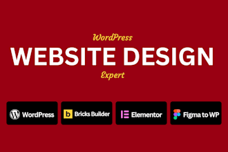 do wordpress website design and development or redesign business website