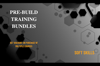 provide premade soft skills training and workshop