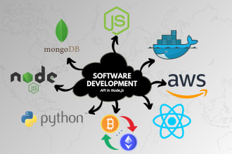 do backend development and blockchain development