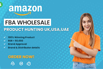 do amazon wholesale fba product research in USA, uae, UK market
