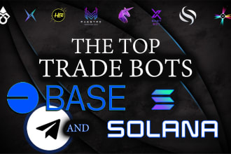 build meme coin trading bot on xrp and solana