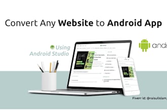 convert website to android app using webview android studio
