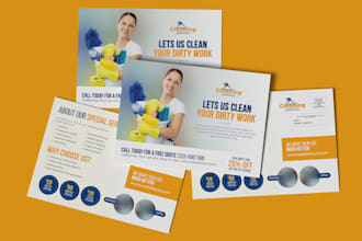 do professionally designed postcard designs