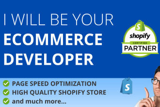 be your personal ecommerce developer