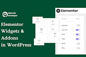 create a full elementor wordpress site and solve issues fast