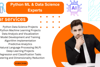 do data science, machine learning projects in python also help your assignment