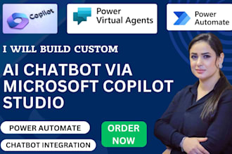 microsoft copilot studio, power virtual agent,power automate flow, ai chatbot