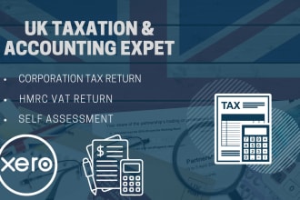 file hmrc UK corporation tax, self assessment tax return, vat return