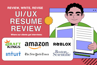 help you get a ui ux design job by fixing your resume