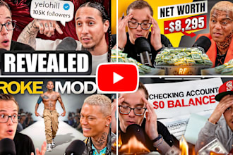 create an amazing podcast youtube thumbnails to increase CTR