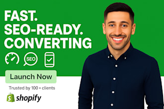 fix, improve or launch your shopify store for SEO and speed