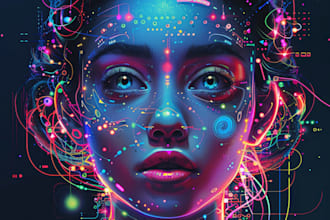 amaze you with custom ai art using midjourney ai