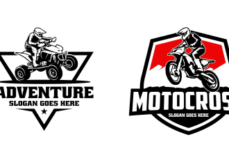 do professional bike logo design in 16 hours