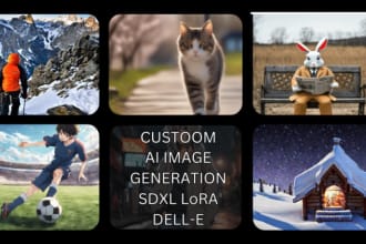 machine learning project create any ai art and train sdxl diffusion face model