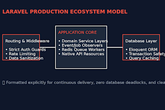develop, optimize enterprise laravel and PHP web applications