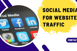 do website traffic promotion to social media