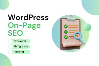 do wordpress onpage SEO with rankmath or yoast