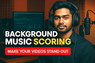 produce a cinematic background music for you